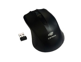 Mouse C3 Tech RC Nano Sem Fio M W20BK