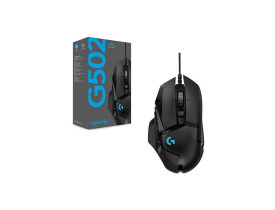 MOUSE USB GAMER LOGITECH G502 HERO PRETO 910-005550