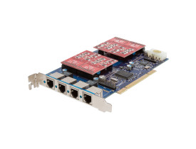 placa-wildcard-aex410-pci-express-4-portas-fxo