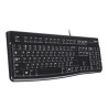 Teclado Logitech K120 USB Preto