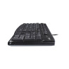 Teclado Logitech K120 USB Preto