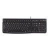 Teclado Logitech K120 USB Preto