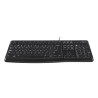 Teclado Logitech K120 USB Preto