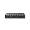 Visão frontal Switch Tp-Link LS1008G 8 Portas Gigabit 10/100/1000