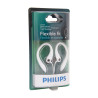 Visão Frontal Direita da Caixa do Fone de ouvido Philips SHS3300WT/10 Flexible Fit Branco