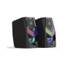 Diagonal Caixa de Som Gamer Speaker HP DHE-6000 RGB