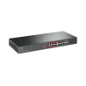 Switch Tp-Link 16 portas 10/100MBPS Fast POE+ 2P Gigabit E 1 SFP