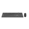 Kit de teclado e mouse com fio Lecoo CM102