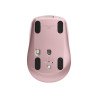 Parte de trás Mouse Logitech Mx Anywhere 3 Rosa Sem Fio Bluetooth Bateria 910-005994