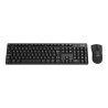 KIT TECLADO E MOUSE SEM FIO PHILIPS SPT6501B PRETO 