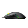 Visão lateral Mouse Gamer Naja Viper Pro 7200 DPI RGB
