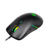 Visão diagonal botões Mouse Gamer Naja Viper Pro 7200 DPI RGB