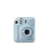 Frente Kit Câmera Instax Mini 12 Azul com Bolsa e 10 Filmes Macaron
