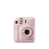 Frente Kit Câmera Instax Mini 12 Rosa com Bolsa e 10 Filmes Macaron