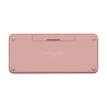 TECLADO SEM FIO BT LOGITECH PEBBLE KEYS 2 K380S ROSA