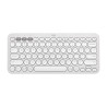 TECLADO SEM FIO BT LOGITECH PEBBLE KEYS 2 K380S BRANCO