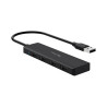 Hub C3tech USB 2.0 HU-230BK 4 portas 