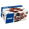 Jogo de panela Tramontina Spezia coral 5 peças
