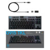 TECLADO GAMER LOGITECH MECANICO G915 CARBON TLK