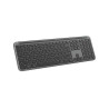 Teclado sem fio Logitech Signature K950 slim grafite