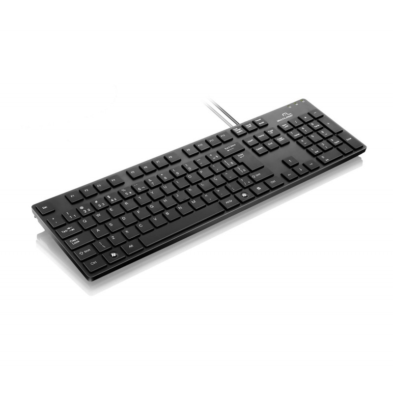 Teclado de computador preto