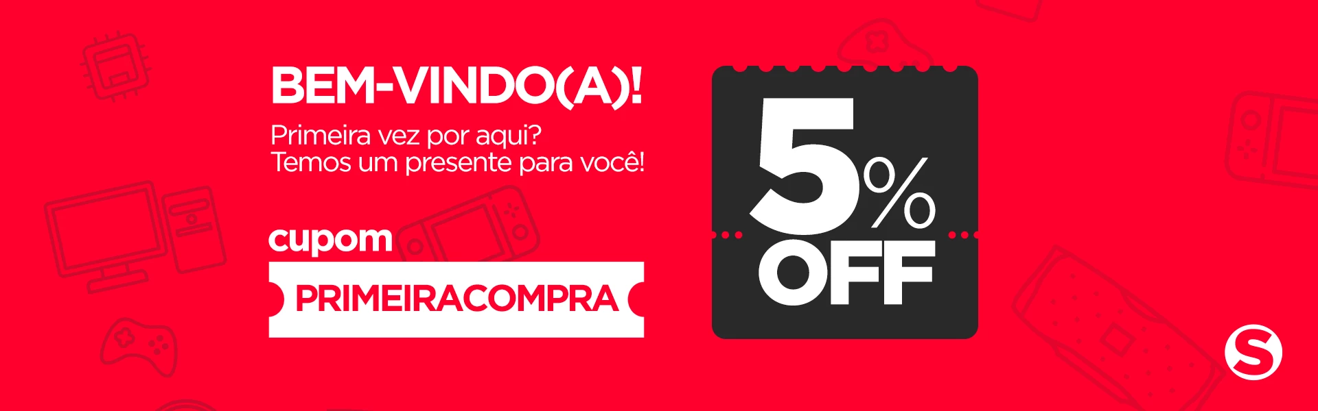 Cupom primeira compra