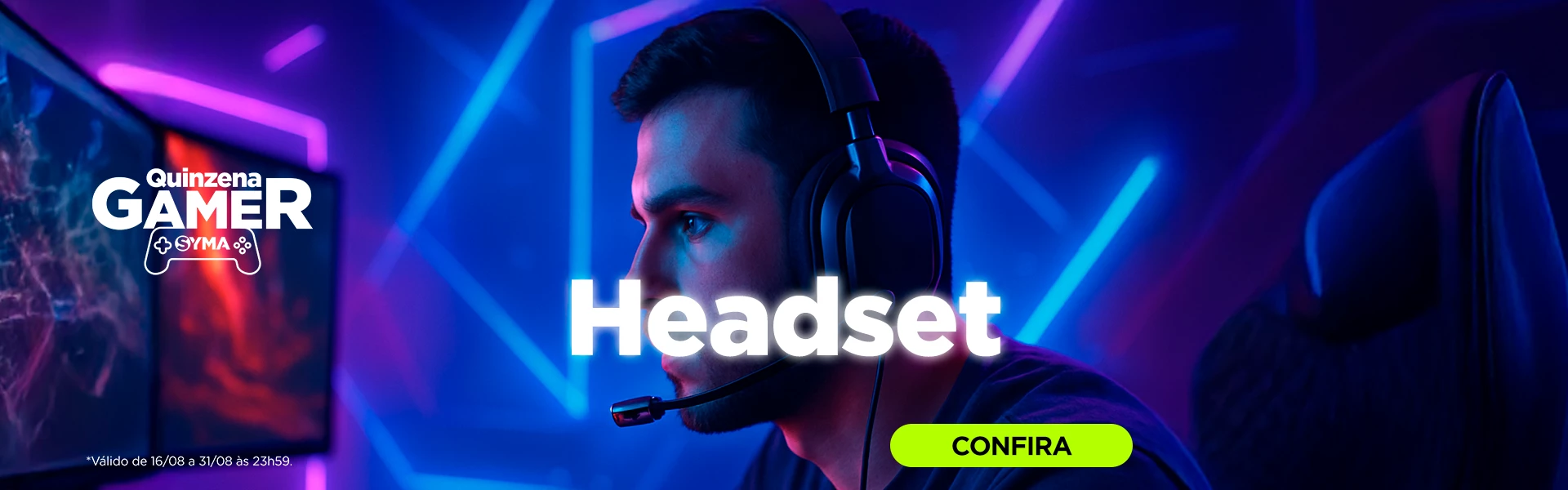 Quinzena gamer - headset