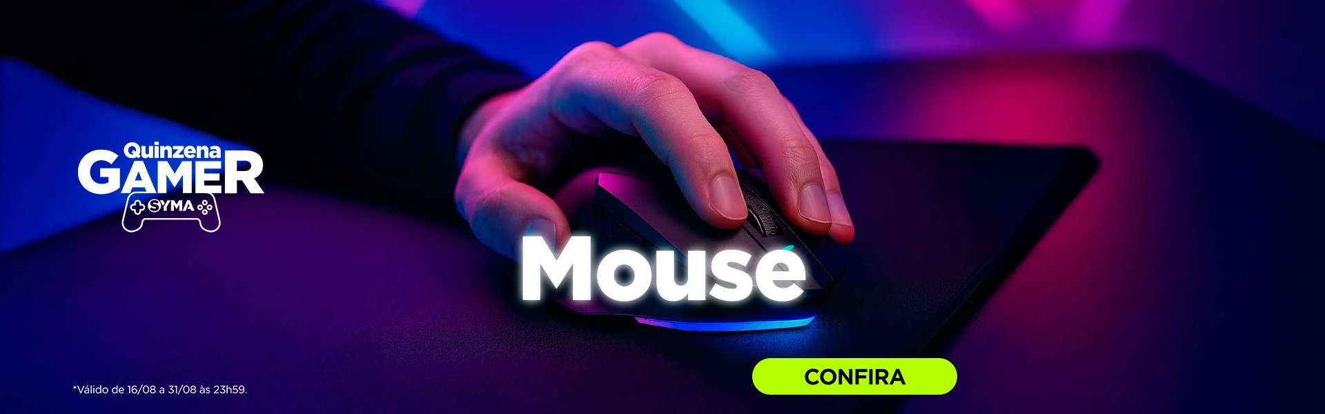 Quinzena gamer - mouse