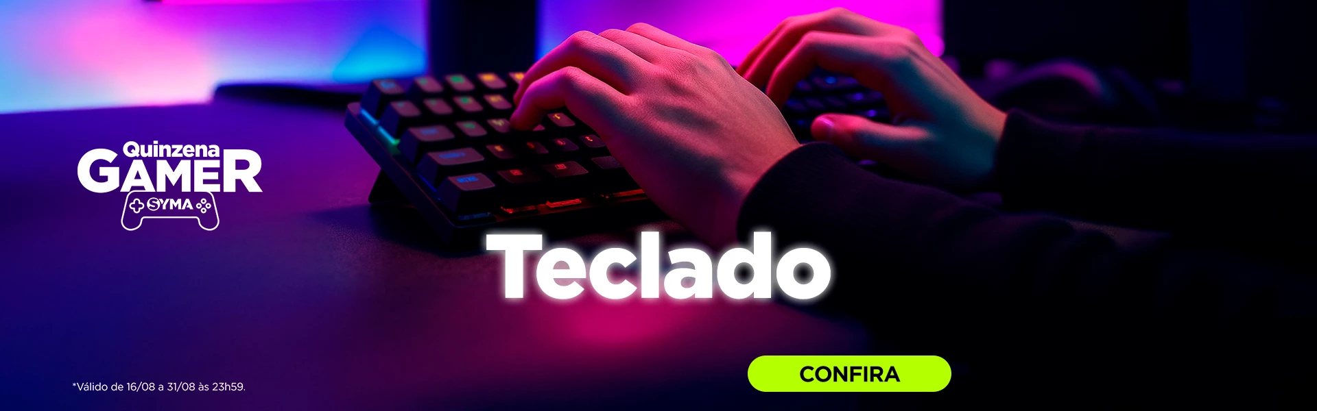 Quinzena gamer - teclado