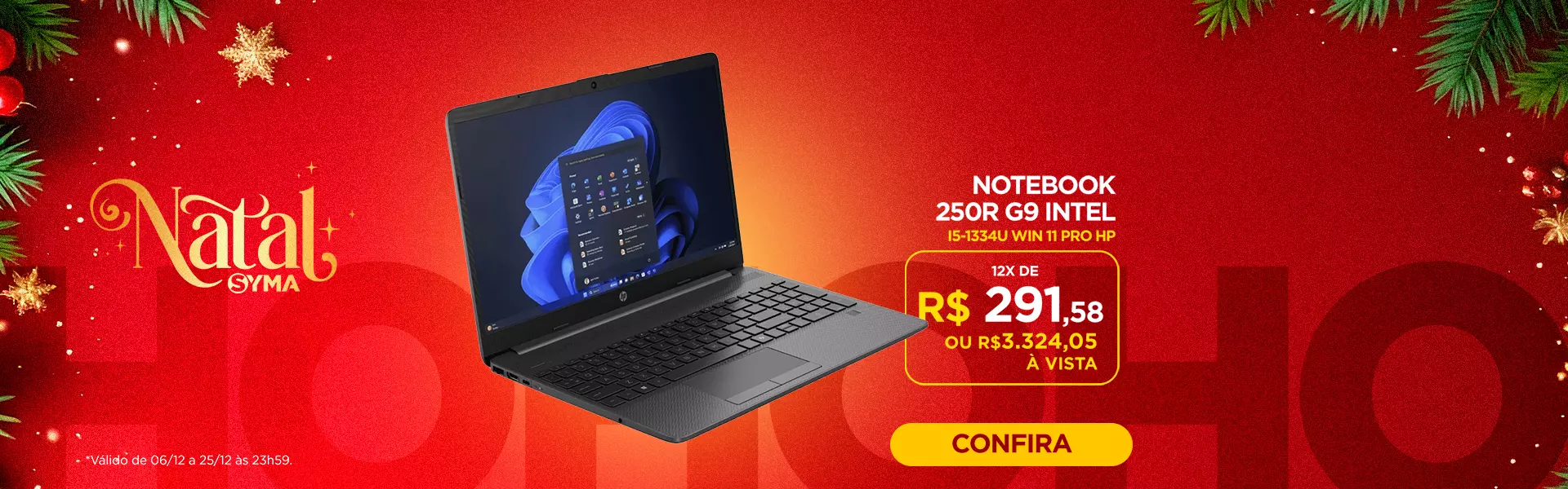 Notebook HP 250R G9 Natal 2025 Desktop
