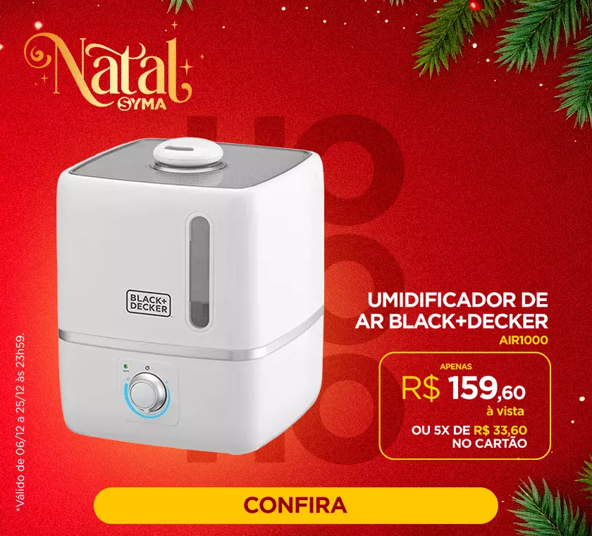 Umidificador Air100 Natal 2025 Mobile