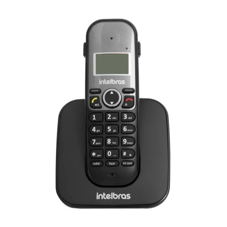 Telefone Intelbras Sem Fio TS5120 ID Preto