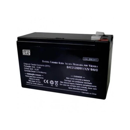 Bateria selada para nobreak 12V x 9AH Weg