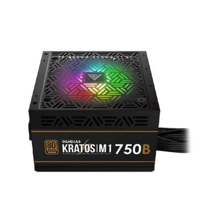 FONTE  750 WATS REAIS ATX GAMDIAS 80 PLUS RGB BRONZE - AD-X750ZZZ