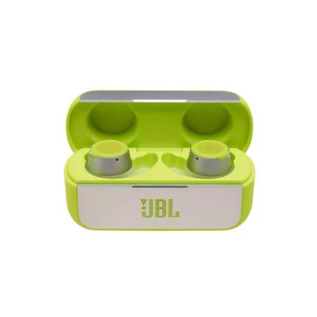 Fone de ouvido JBL Reflect Flow Verde na Caixa Aberta