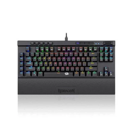 Teclado mecânico gamer Redragon K587 RGB Magic Wand switch azul