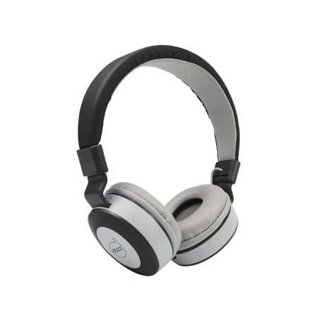 Fone de ouvido com microfone Moove Dazz cinza e preto