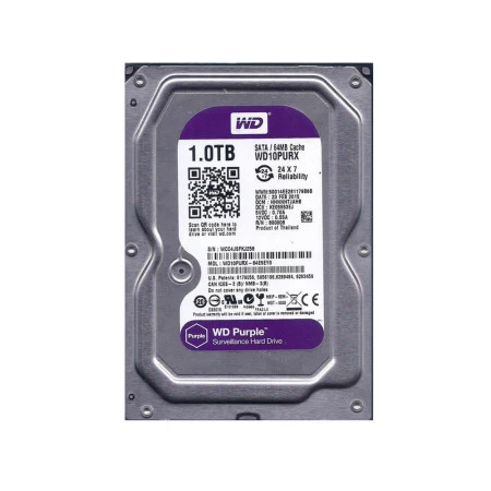 HD 1Tb Western Digital Sata Purple WD10PURX