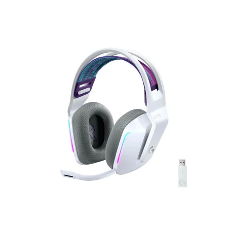 Headset gamer Logitech G733 branco 981-000882