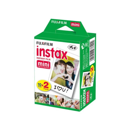 Filme instantâneo Instax Mini Fujifilm 20 fotos