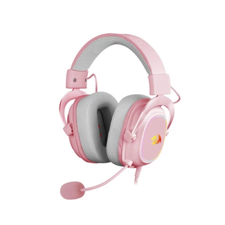 Headset Gamer Zeus X Rosa Redragon H510 RGB USB