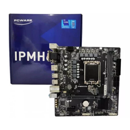 Embalagem e Placa Mãe I3/I5/I7 IPMH610G 12/13 Geração Pcware