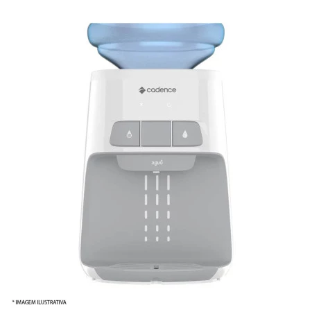Frente Bebedouro Aguô Cadence Bivolt Branco BEB110