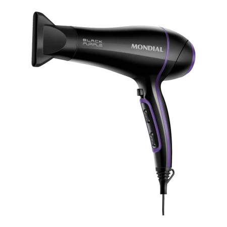 SECADOR DE CABELO MONDIAL BLACK SCN-01 2000W 127V