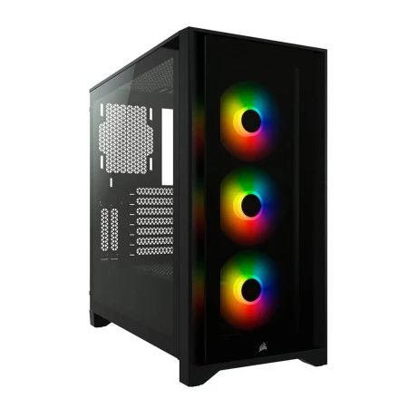 GABINETE CORSAIR GAMER ICUE 4000X PRETO - CC-9011204-WW