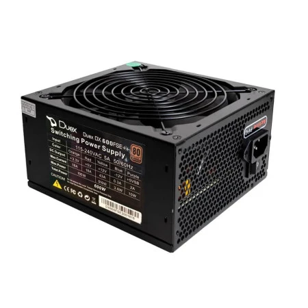 FONTE 600 WATS REAIS ATX DUEX 80 PLUS BRONZE DX 600FSE+