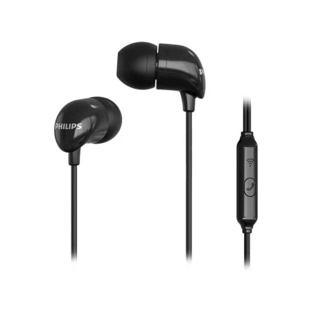FONE DE OUVIDO C/ MICROFONE PHILIPS PRETO TAE1126