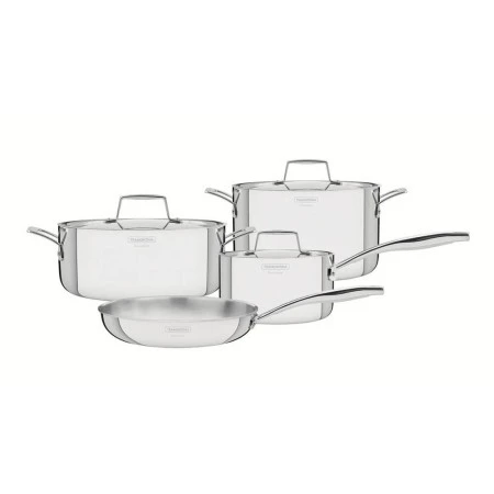 JOGO DE PANELA TRAMONTINA GRANO 4 PEÇAS ACO INOX