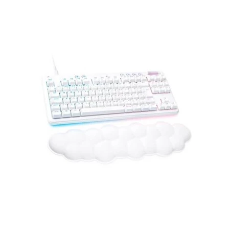 Teclado gamer Logitech mecanico G715 branco