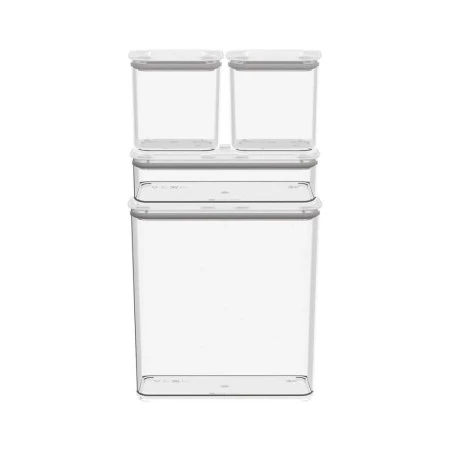 JOGO DE POTES HERMATICOS COZA C/ 4PCS